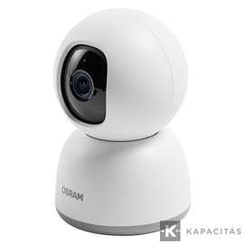 OSRAM Smart+ WIFI Kamera 360 beltéri IP20, forgatható, 4MP, 2K QHD, USB-C, fehér