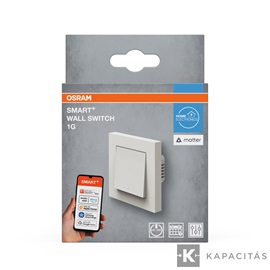 OSRAM Smart+ WIFI MATTER Fali kapcsoló 1 csatorna, IP20, fehér