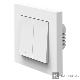 OSRAM Smart+ WIFI MATTER Fali kapcsoló 2 csatorna, IP20, fehér