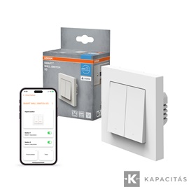 OSRAM Smart+ WIFI MATTER Fali kapcsoló 2 csatorna, IP20, fehér
