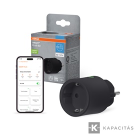 OSRAM Smart+ WIFI MATTER Hálózati dugalj, beltéri IP20, 10A, fekete