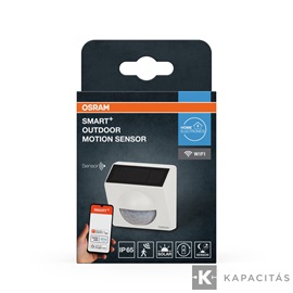 OSRAM Smart+ WIFI Mozgásérzékelő, kültéri IP65, USB-C | napelem | Li-Ion tölthető, fehér