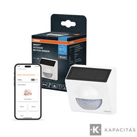 OSRAM Smart+ WIFI Mozgásérzékelő, kültéri IP65, USB-C | napelem | Li-Ion tölthető, fehér