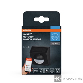 OSRAM Smart+ WIFI Mozgásérzékelő, kültéri IP65, USB-C | napelem | Li-Ion tölthető, sötétszürke
