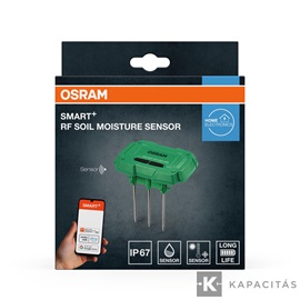 OSRAM Smart+ WIFI Talajnedvesség és hőmérsékletmérő, RF kiegészítő az Öntözésvezérlőhöz, IP67, 3xAAA, zöld