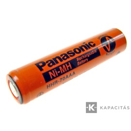 Panasonic BK70AAAJ 1,2V 700mAh Ni-MH ipari akkumulátor cella (HHR70AAAE6)