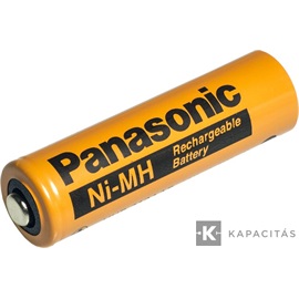 Panasonic HHR-210AAB3B Ni-MH AA 1,2V 2080mAh ipari akkumulátor cella(button type)