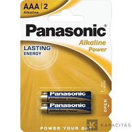 Panasonic LR03APB/2BP 1,5V AAA/mikro tartós alkáli elem 2 db/csomag