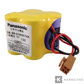 Panasonic BR2/3ANGCT4A 6V 2400mAh elempakk