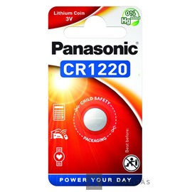 Panasonic CR1220 3V lítium gombelem 1db/csomag
