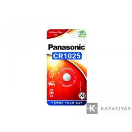 Panasonic CR1025 3V lítium gombelem 1db/csomag