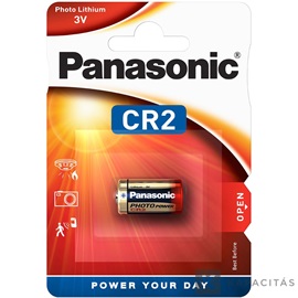 Panasonic CR2 3V lítium fotóelem 1db/csomag