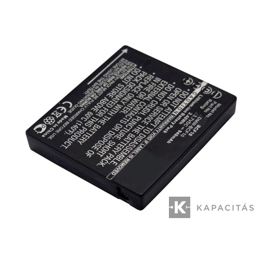 Panasonic DMW BCF10 , 940 mAh, 3,7 V akkumulátor (Utángyártott) Panasonic DMW BCF10 , 940 mAh, 3,7 V akkumulátor (Utángyártott)