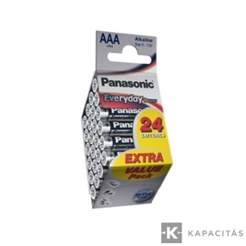 Panasonic LR03EPS/24CD 1,5V AAA/mikro tartós alkáli elem 24 db/csomag