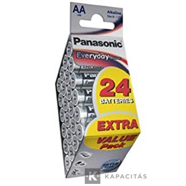 Panasonic LR6EPS/24CD 1,5V AA/ceruza tartós alkáli elem 24 db/csomag