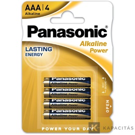 Panasonic LR03APB/4BP 1,5V AAA/mikro tartós alkáli elem 4 db/csomag