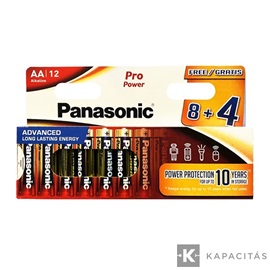 Panasonic LR03EPS/12HH 8+4F 1,5V AAA/mikro tartós alkáli elem 12 db/csomag