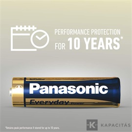Panasonic LR03EPS/20CBE 1,5V AAA/mikro tartós alkáli elem 20 db/csomag