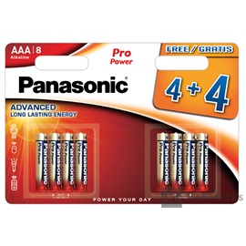 Panasonic LR03PPG/8BW 4+4 1,5V AAA/mikro tartós alkáli elem 8 db/csomag