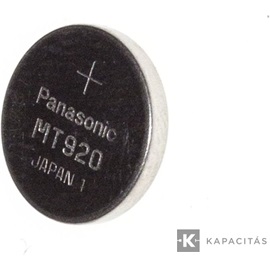 Panasonic MT-920 1,5V 5mAh Mangán-titán lítium gomb akkumulátor