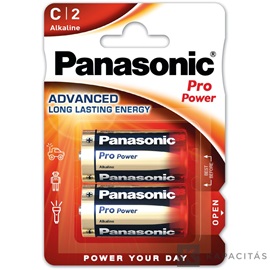 Panasonic LR14PPG/2BP 1,5V C/baby tartós alkáli elem 2 db/csomag