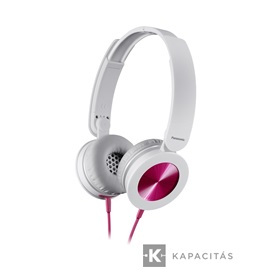 Panasonic RP-HXS220E-P Összehajtható, utcai fejhallgató, Pink
