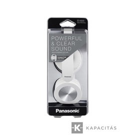 Panasonic RP-HXS220E-W Összehajtható, utcai fejhallgató, Fehér