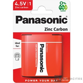 Panasonic 3R12RZ/1BP R lapos 4,5V elem 1 db