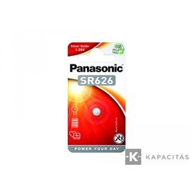 Panasonic SR-626 1,55V ezüst-oxid óraelem 1db/csomag