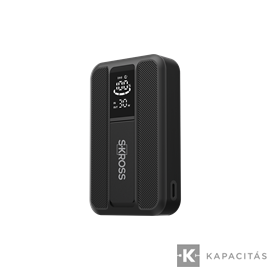 Reload Mag Pro 10 Power Bank Magsafe 10000 2xUSB-C +LCD PD30W 25W Qi2.2 Fekete