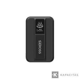 Reload Mag Pro 5 Power Bank Magsafe 5000mAh  2xUSB-C+LCD PD20W 15W Qi2 Fekete