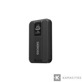 Reload Mag Pro 5 Power Bank Magsafe 5000mAh  2xUSB-C+LCD PD20W 15W Qi2 Fekete