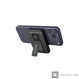 Reload Mag Pro 5 Power Bank Magsafe 5000mAh  2xUSB-C+LCD PD20W 15W Qi2 Fekete