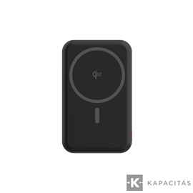 Reload Mag Pro 5 Power Bank Magsafe 5000mAh  2xUSB-C+LCD PD20W 15W Qi2 Fekete