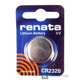 Renata CR2320 3 V lítium elem