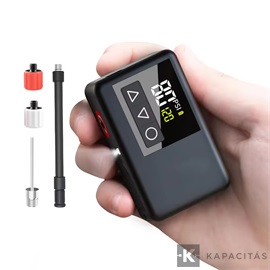 RoosCampMini Bike Pump ALT akkus kerékpárpumpa 120PSI type-C