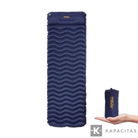RoosCamp RoosPad Pro felfújható párnás kemping matrac - zöld