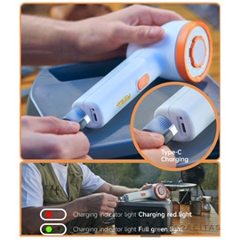 RoosCamp RoosShower akkus kemping zuhany 2l/perc