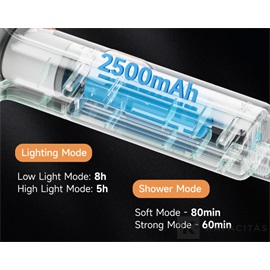 RoosCamp RoosShower akkus kemping zuhany 2l/perc