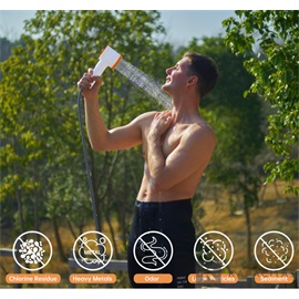 RoosCamp RoosShower akkus kemping zuhany 2l/perc