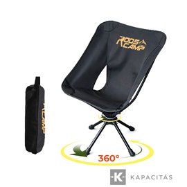 RoosCamp kemping szék, 5mp felállítható