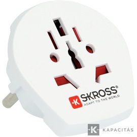 SKROSS 1.500211-E World to Europe - csatlakozó átalakító európába utazóknak