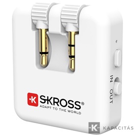 SKROSS 2 az 1 ben vezeték nélküli(bluetooth) audio adapter