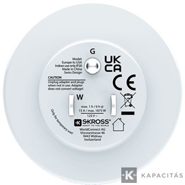 SKROSS csatlakozó átalakító Egyesült Államokba utazóknak