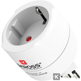 SKROSS csatlakozó átalakító Svájc/Olaszország/Brazilia utazóknak