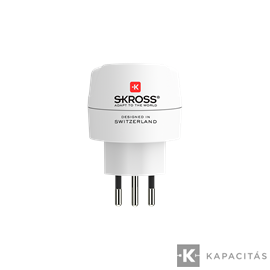 SKROSS csatlakozó átalakító Svájc/Olaszország/Brazilia utazóknak