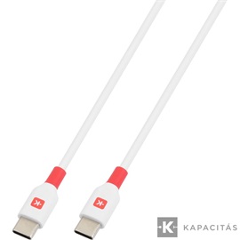 SKROSS USB kábel, töltő, szinkron (USB-C - USB-C) 1,2m