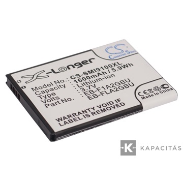 Samsung EB-L1M8GVU, EB-FLA2GBU, EB-L102GBK 3.7VV 1600mAh utángyártott akku Li-ion