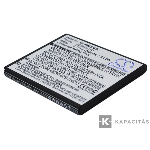 Samsung EB494353VU, EB494353VA,  EB494353VU 3.7V 1200mAh utángyártott akku Li-ion