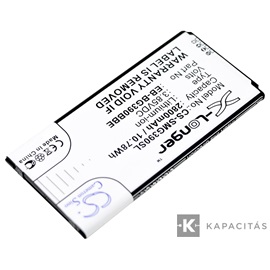 Samsung  EB-BG390BBEGWW, EB-BG390BBE 3.85V 2800mAh utángyártott RealPower Li-ion akku